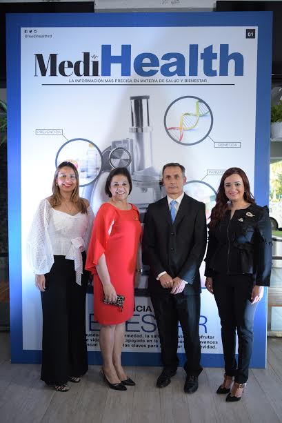 Carla Cedeño, Rosa Taveras , Alberto Labadia y Carla Fernández.