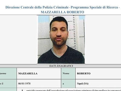 Arresto del líder mafioso Roberto Mazzarella en la Costa Amalfitana