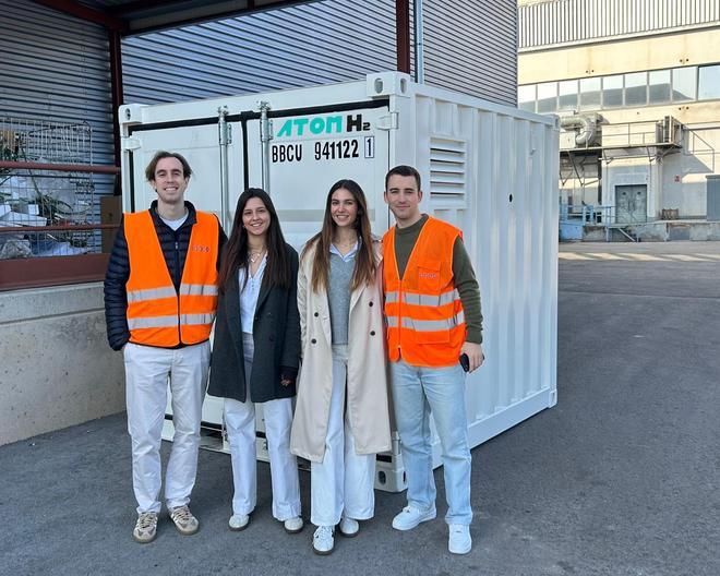 Atom H2, la 'startup' nacida en la universidad que usa hidrógeno sólido para ofrecer energía verde