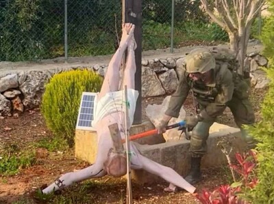 Benjamín Netanyahu condena destrozo de estatua de Cristo