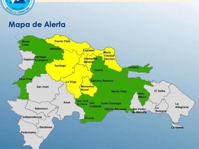 COE pronostica lluvias y alertas por fuertes aguaceros