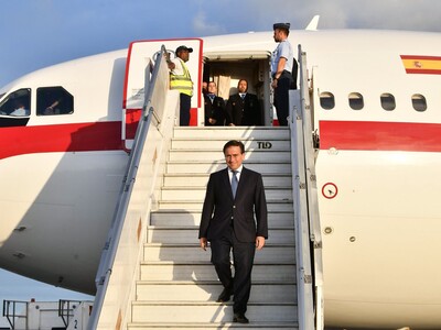 Canciller de España llega a RD y se reunirá con canciller del país