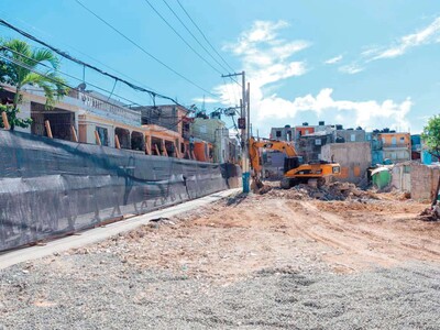 Comienzan en Los Praditos reordenamiento urbano