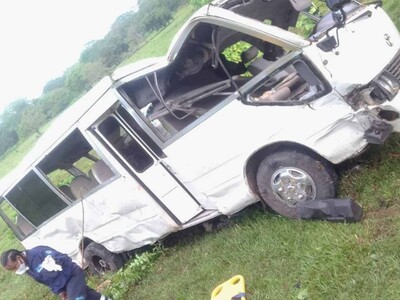 Deslizamiento de Autobús en Carretera de La Altagracia Deja Nueve Lesionados