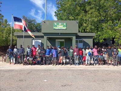 Detenidos 33 haitianos en Dajabón por evadir control militar