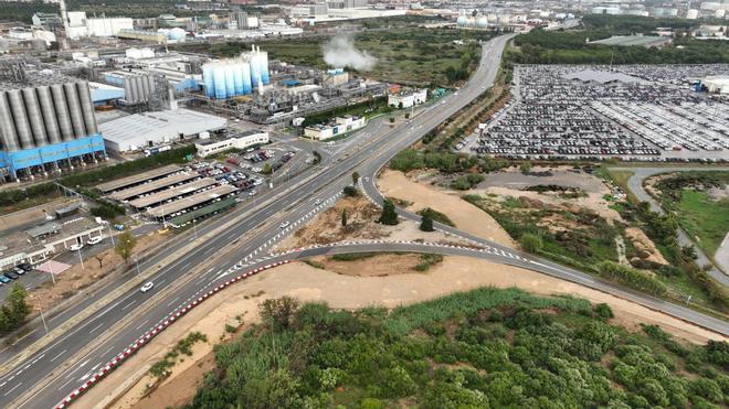 El Port de Tarragona reanuda las obras de la rotonda de acceso a la ZAL por la C-21-B