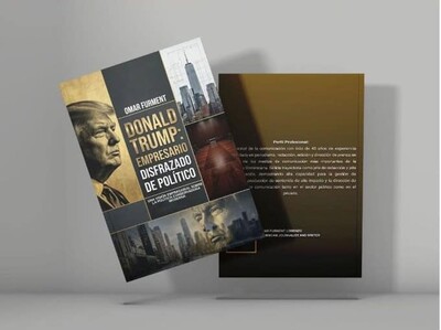 El dominicano Omar Furment presenta libro sobre Donald Trump