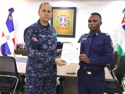 El sargento mayor que salvó a una pareja de la furia del río Lebrón