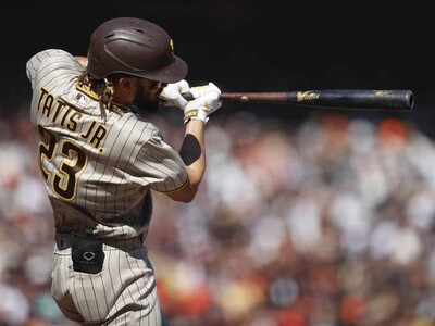 Fernando Tatis Jr., en segunda hoy por primera vez en su carrera