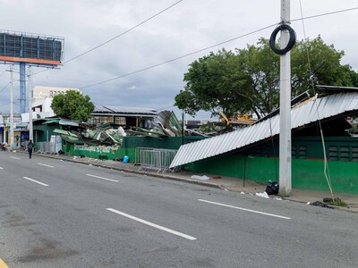 Gran parte de Teleofertas terminó bajo escombros tras desalojo