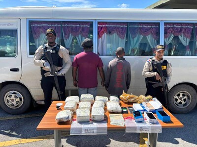 Incautan 11 paquetes de drogas en operativo en Barahona