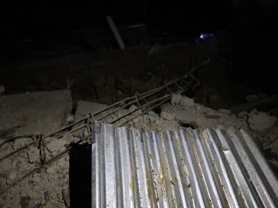 Inundaciones en Pantoja: colapso de pared en vivienda de Villa María