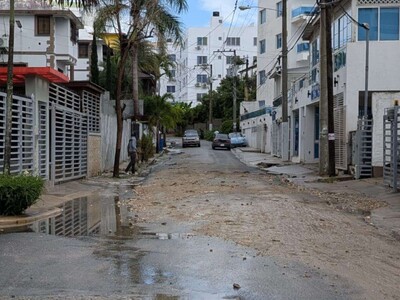 Inundaciones por vaguada generan angustia en El Condado