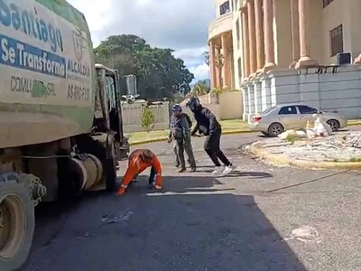 Investigan actuación policial en muerte de chofer en Santiago