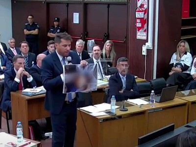 Juicio Maradona: imágenes del cadáver se exhiben en el tribunal