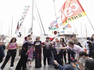 La Global Sumud Flotilla ultima preparativo para partir a Gaza