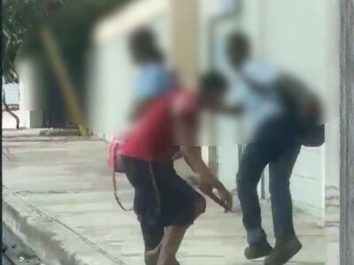 Niños llevan arma blanca a escuela primaria en La Altagracia
