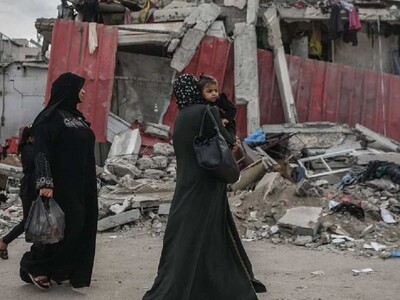 ONU: mayoría de víctimas en Gaza son mujeres y niñas