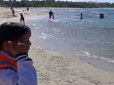 Rescate exitoso de niño en playa de Puerto Plata durante Semana Santa 2026