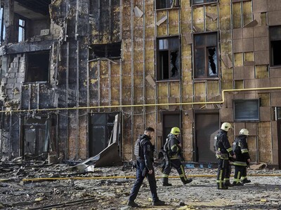 Rusia atacó Ucrania este miércoles con 21 misiles y 361 drones