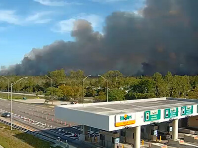 Sequía agravan control de más de 200 incendios en Florida y Georgia