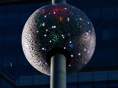 Times Square celebra 250 años de independencia de Estados Unidos