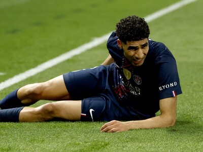 UEFA Champions: Hakimi se perderá la semifinal de vuelta