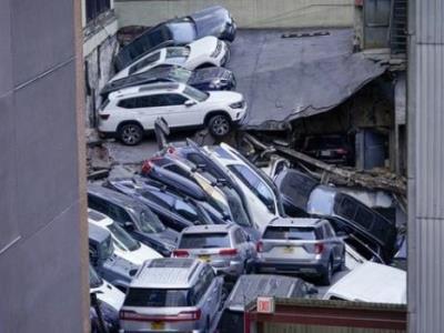 Un muerto y dos desaparecidos tras colapso en Filadelfia