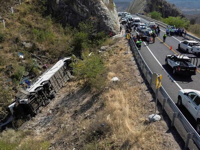 Accidente autobús Nayarit deja varios fallecidos y heridos