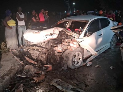 Accidente de tránsito en Bávaro deja una muerta y tres heridos