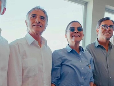 Carolina Mejía disfruta de las fiestas patronales de El Seibo
