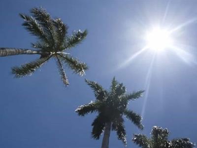 Clima en RD: Indomet prevé calor y cielo soleado este miércoles en RD