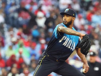Cristopher Sánchez está a 2.2 innings de ser la 3era mejor racha