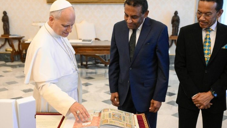 El Papa recibió en audiencia al Primer Ministro de la República de Sudán