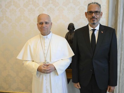 El primer ministro de Haití visita al papa León XIV