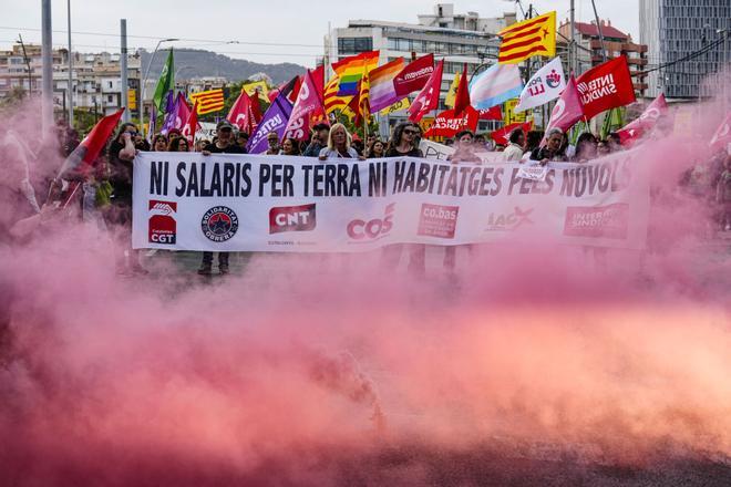 El sindicalismo alternativo clama contra la crisis de la vivienda en el 22@ de Barcelona