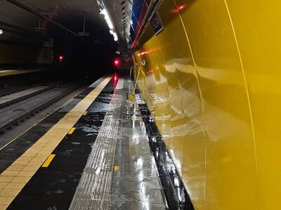 Entidades evitarán filtraciones en estaciones del Metro