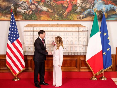 Georgia Meloni y Marco Rubio destacan de colaboración trasatlántica