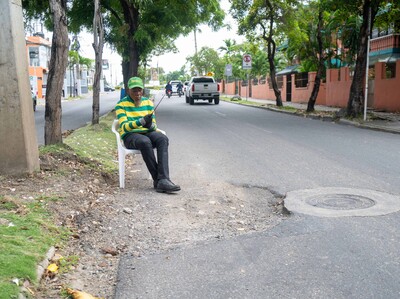 Hoyo rompe gomas desata caos en la Buenaventura Freites