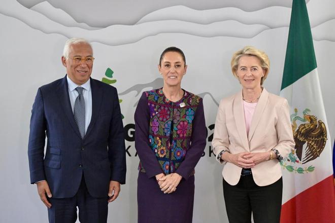 La UE y México exhiben un simbólico acercamiento con su primera cumbre en 10 años