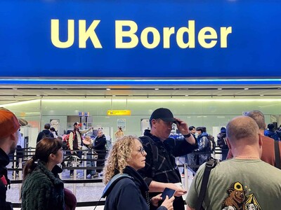 La migración neta en el Reino Unido cae un 48 %