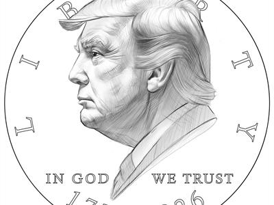 La obsesión de Donald Trump por su imagen en billetes, monedas y más