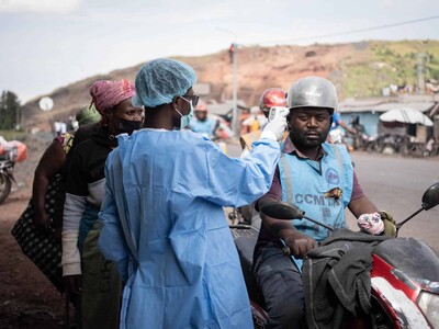 La tasa de letalidad de ébola en RD Congo está por debajo del 25%