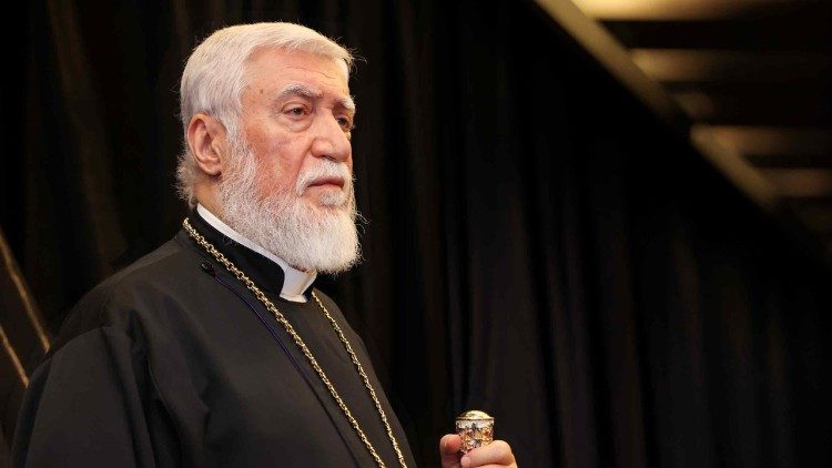 León XIV recibirá este lunes en el Vaticano a Aram I, Catolicós de Cilicia