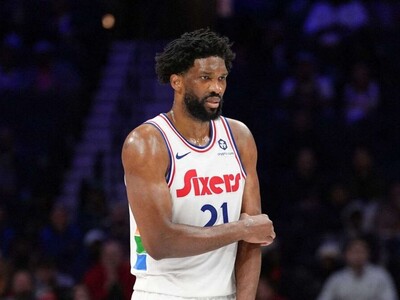 NBA: Embiid fuera del segundo juego ante los Knicks por lesión