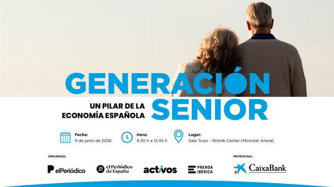 EL PERIÓDICO organiza la segunda edición del foro 'Generación Senior', patrocinado por CaixaBank