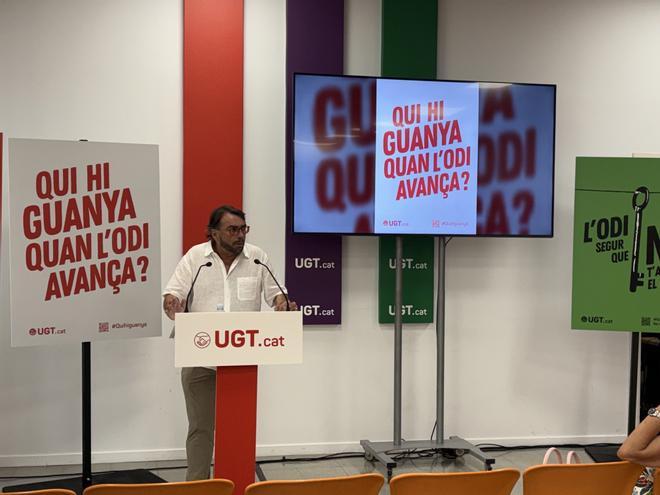 "El odio seguro que no te baja el alquiler": UGT lanza una campaña en las empresas contra la extrema derecha