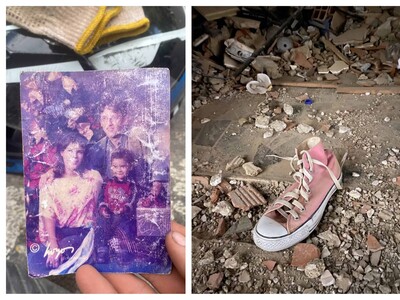 Era una fiesta de niños: triste rescate tras terremotos en Venezuela
