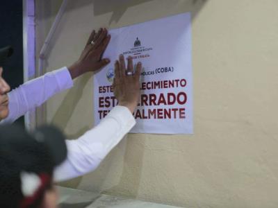 Faride defiende operativos del COBA por cierres de centros nocturnos