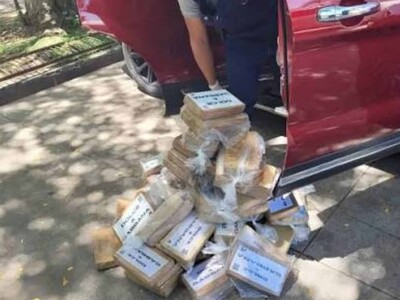 Honduras decomisa cocaína en Choluteca